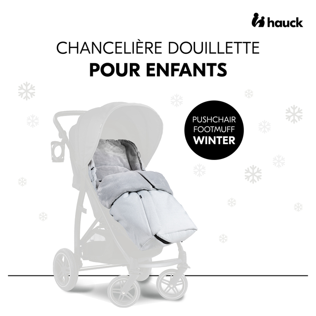 Pushchair Footmuff  Winter Grey