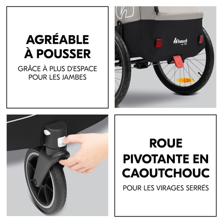 Encore plus confortable à pousser