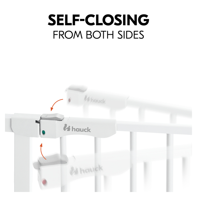 Clear Step Autoclose 2 Set +9 cm White