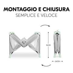 Facile e veloce da montare e smontare