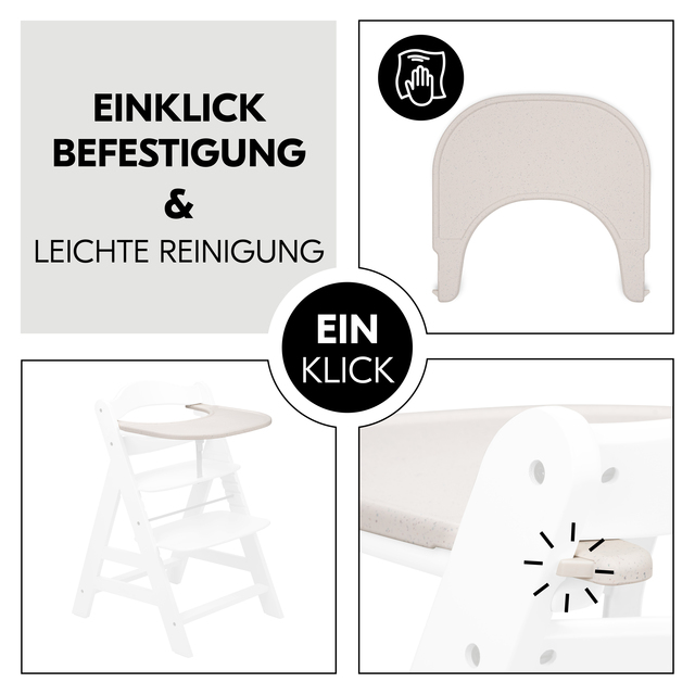 Alpha Click Tray  Speckle Beige