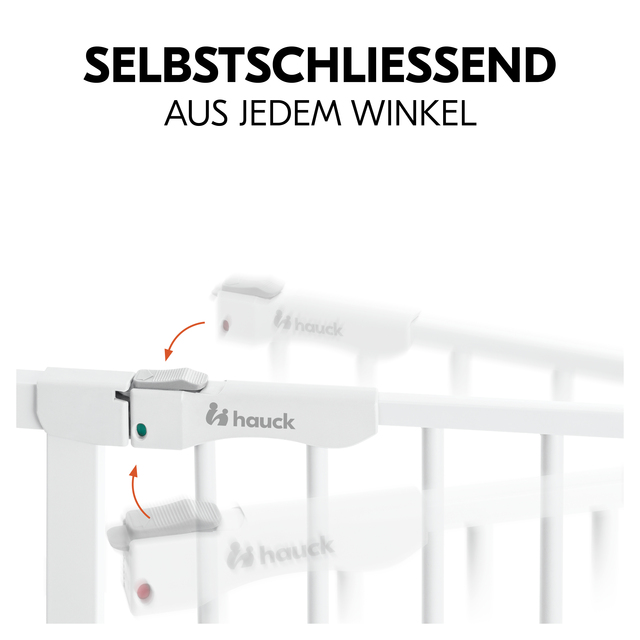 Clear Step Autoclose 2 Set +9 cm White