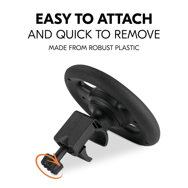 Pushchair Steering Wheel hauck 4007923618837 Black