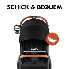 Schick und bequem: die Polsterung