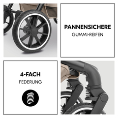 Pannensicher und gut gefedert