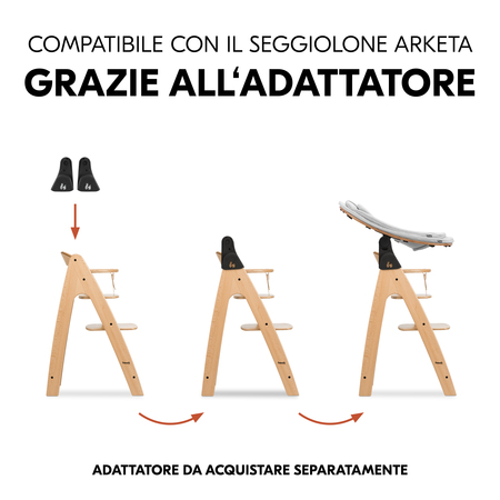 Adattatore per seggiolone Arketa