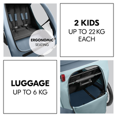 Lots of space for your children and luggage