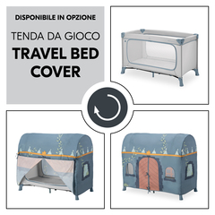 Con la Travel Bed Cover per la tenda da gioco