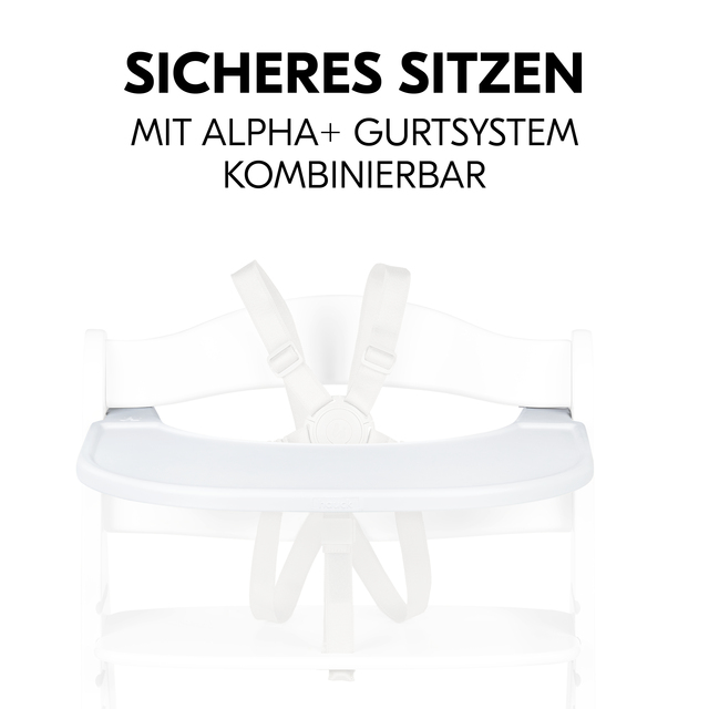 Alpha Click Tray  White
