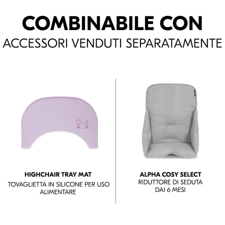 Maggior comfort con il cuscino di seduta separato