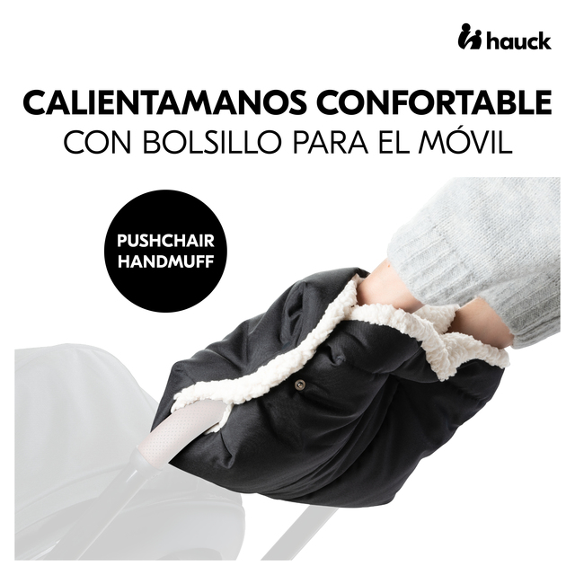 Pushchair Handmuff Black