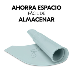 Ahorra espacio y es fácil de almacenar