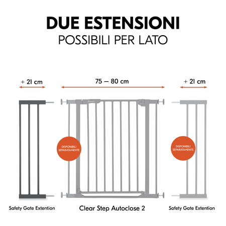 Due estensioni possibili per cancelletto