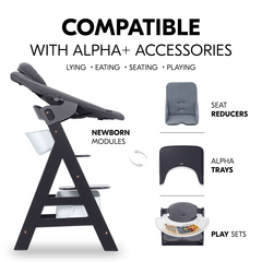 Compatible with Alpha+ accessories