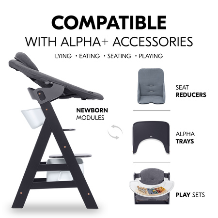 Compatible with Alpha+ accessories