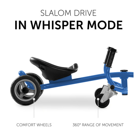 Slalom drive in whisper mode