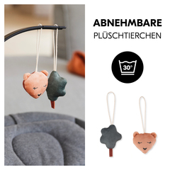 Abnehmbare Plüschtierchen