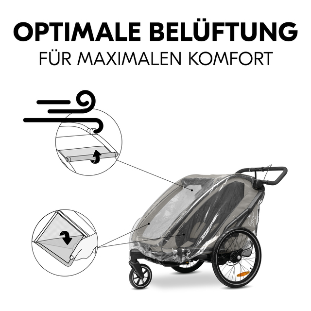 Bike N Walk Duo Raincover 