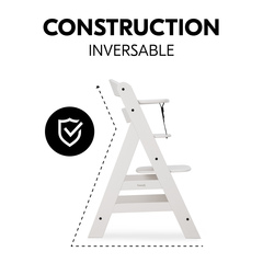 Ne bascule pas grâce à sa construction stable