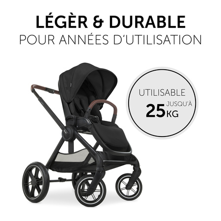 Poussette légère et durable jusqu’à 25 kg