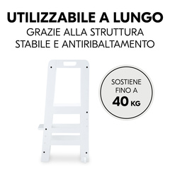 Utilizzabile a lungo grazie alla struttura stabile