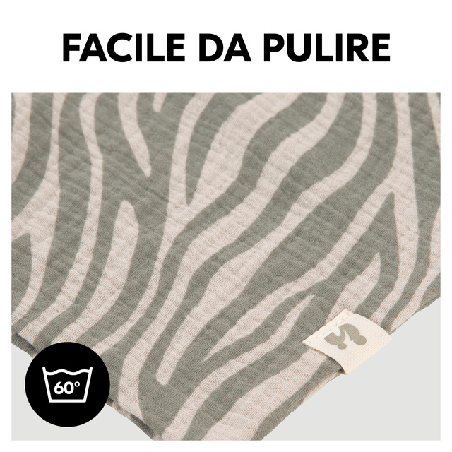 Cuddle N Play Zebra Sage