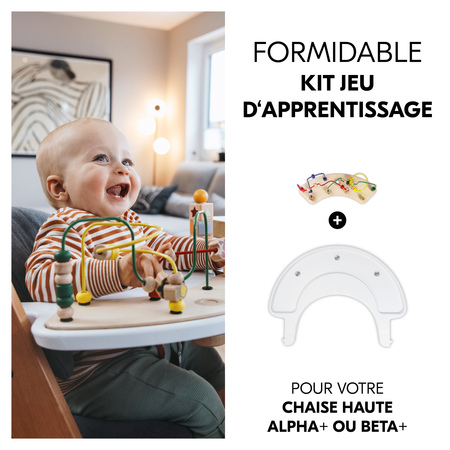 Set de jeux éducatifs pour chaise haute