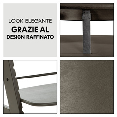Look elegante grazie al design raffinato