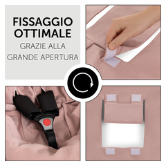 Design pratico con apertura per cinture