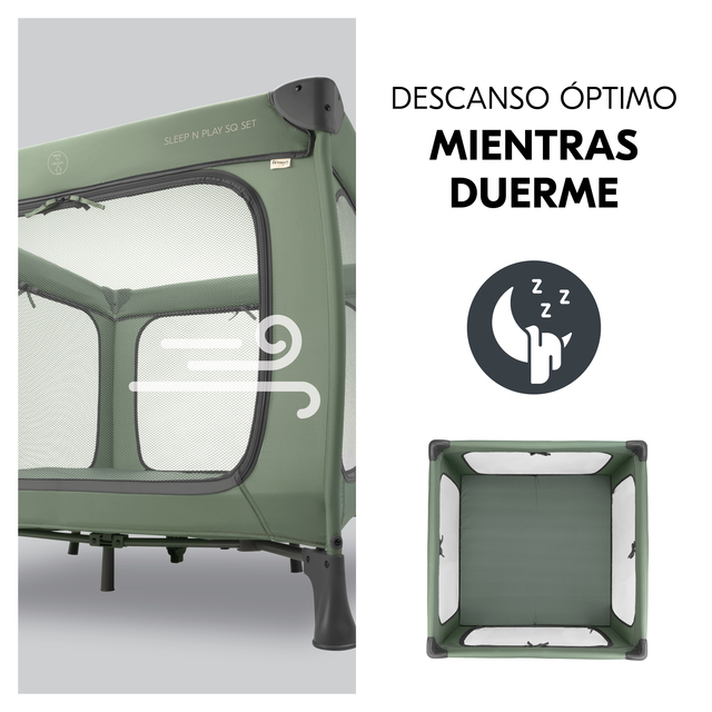 Sleep N Play SQ Set Dark Green