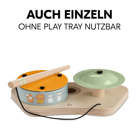 Mit und ohne Play Tray