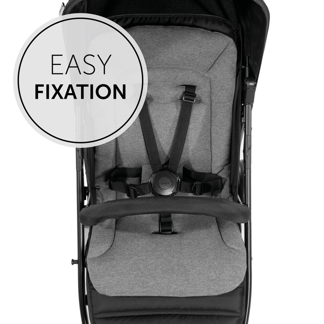 Pushchair Seat Liner  Charcoal
