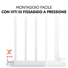 Fissaggio a pressione semplice e stabile