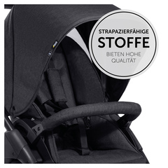 Strapazierfähige Stoffe bieten hohe Qualität