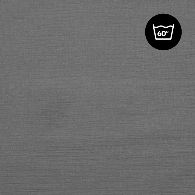 Travel Bed Mattress Cover Dark Grey