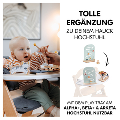 Perfekt für den Hochstuhl