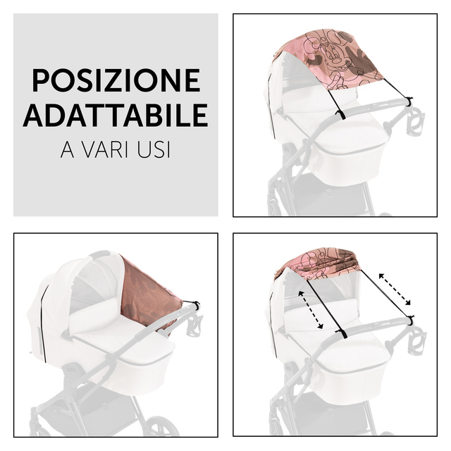 Sunshade  Minnie Mouse Rose