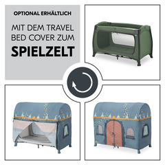 Mit dem Travel Bed Cover zum Spielzelt