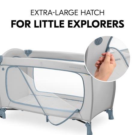 Extra-large access hatch for little explorers