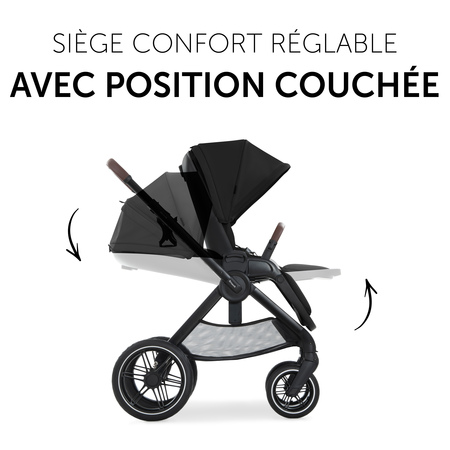 Siège confort réglable avec position couchée