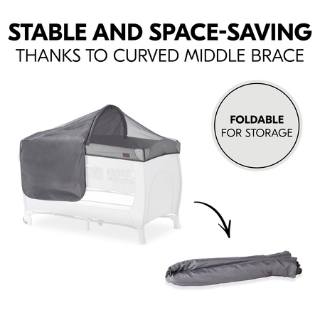 Stable thanks to curved middle brace