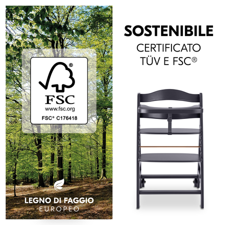 Legno sostenibile e certificato FSC®