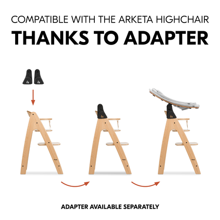 Adapter for the Arketa highchair