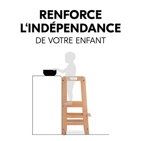 Renforce l'autonomie de votre enfant