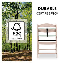 Bois de hêtre durable et certifié FSC®
