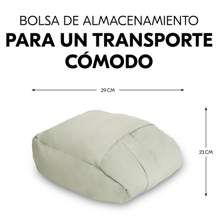 Bolsa de almacenaje para comodidad de transporte