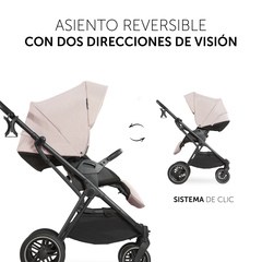 Asiento reversible con dos direcciones de vistas