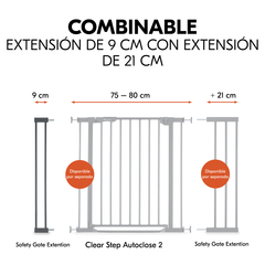 Combinable con extensión de 9 o de 21 cm