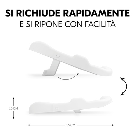 Rapido da richiudere e facile da riporre