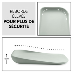 Bord surélevé pour une sécurité supplementaire